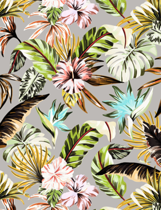 Retro jungle pattern RG