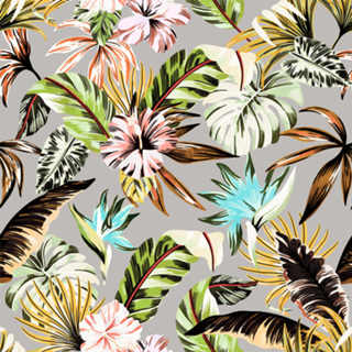 Retro jungle pattern RG