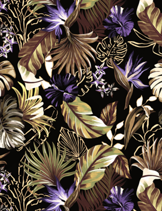 Dark modern retro jungle 34
