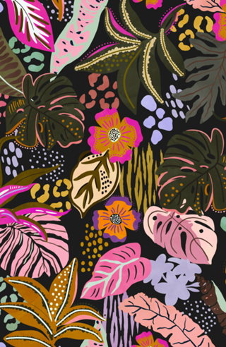 Abstract modern jungle 52C