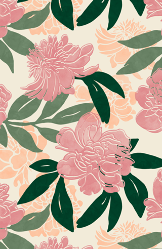 Modern Floral Flowers P2