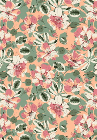 Flowered nature garden ABS