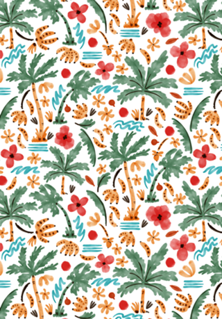 Summer Oasis Scene