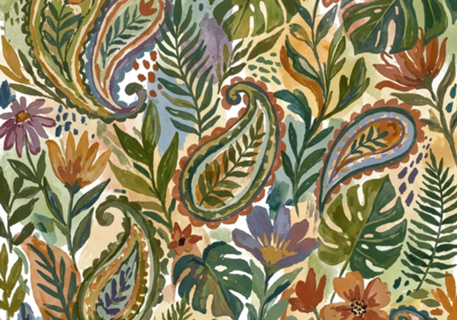 Paisley Floral Fantasy