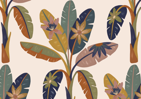 Abstract Banana Leaf Bouquet