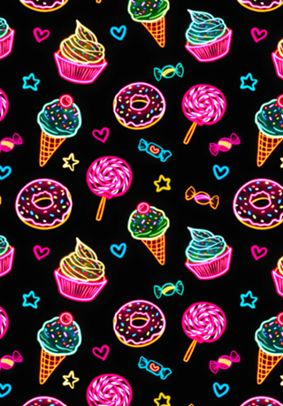 Doces Neon