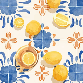 Azulejo limão siciliano