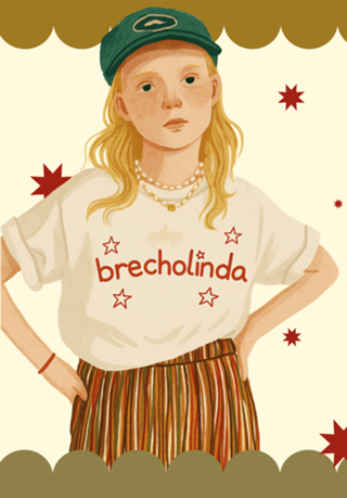 Moça brecholinda