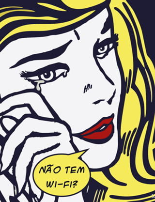 Não tem wifi?
