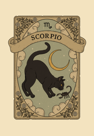 Scorpio - Astrologia dos Gatos