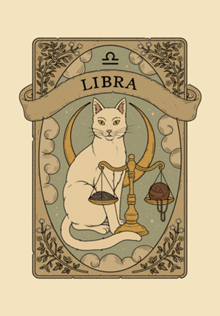 Libra - Astrologia dos Gatos