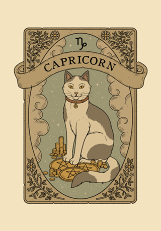 Capricorn - Astrologia dos Gatos