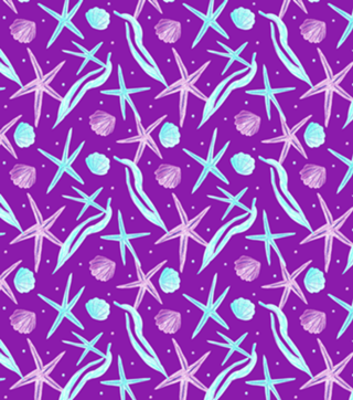 Sea Life (roxo)