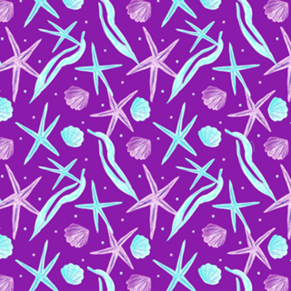 Sea Life (roxo)