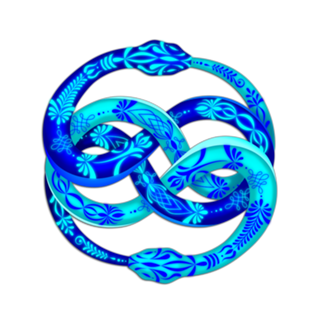 Ouroboros azul