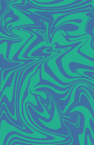 Zigzag azul verde