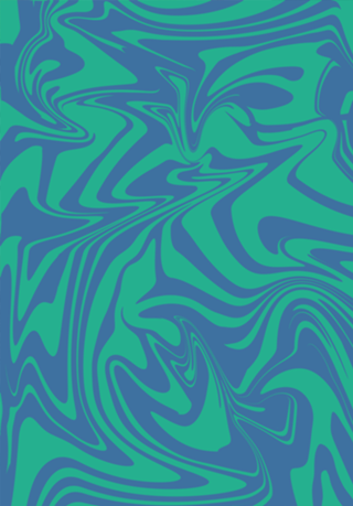 Zigzag azul verde