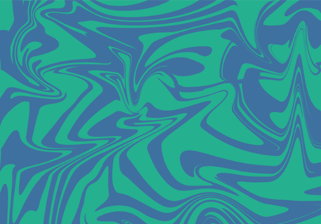 Zigzag azul verde