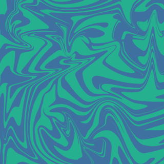 Zigzag azul verde