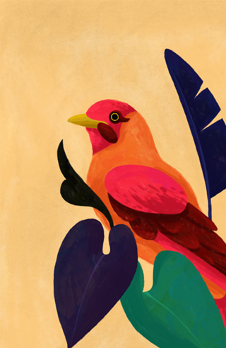 Bird motif #30