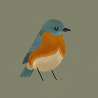 Bird motif #38