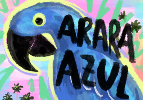 Arara azul de lear