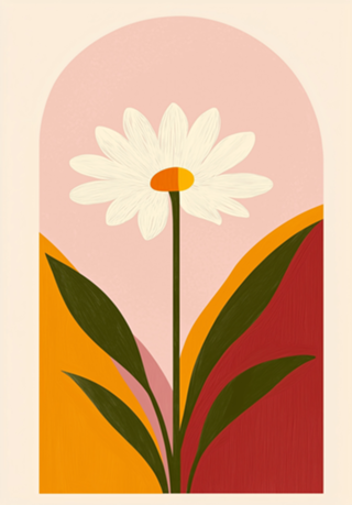 Margarida Minimalista