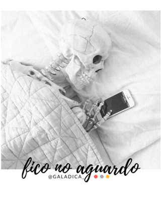 Fico no aguardo