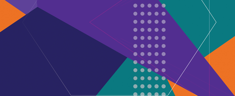 Purple Geometric Abstract colorful pattern