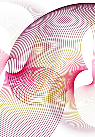 Lineart minimal escandinavo flor rosa