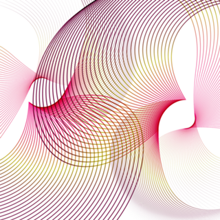 Lineart minimal escandinavo flor rosa
