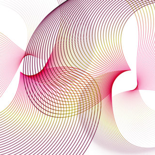 Lineart minimal escandinavo flor rosa