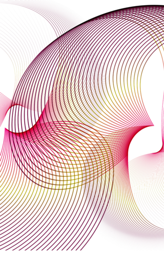 Lineart minimal escandinavo flor rosa