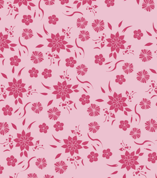 Estampa Primavera Rosa
