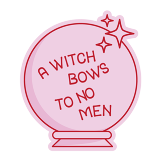 A witch bows to no men