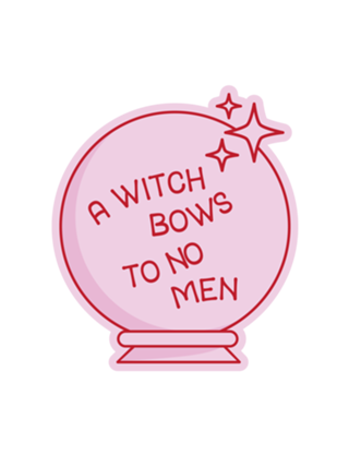 A witch bows to no men