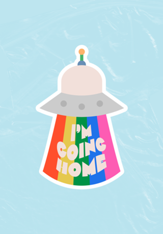 Im going home - disco voador