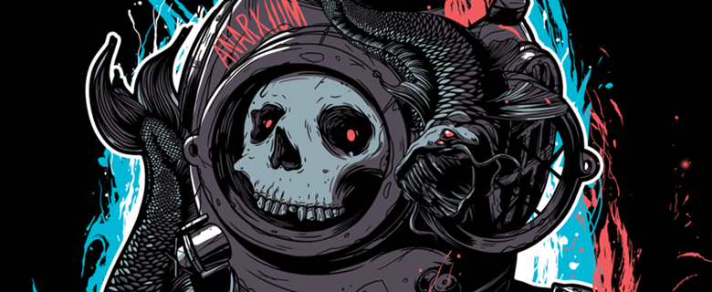 Dead scuba diver