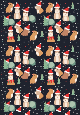 Capivaras de natal