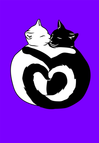 Gatos de coração