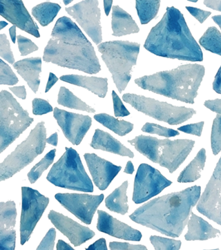 Ladrilhos em aquarela
