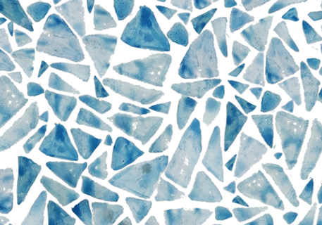 Ladrilhos em aquarela