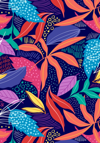 Plantas coloridas - Colorful plants