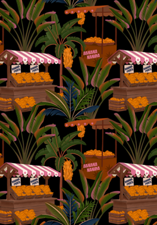 Dia de Feira - Bananas Tropicais