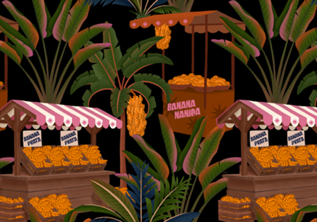 Dia de Feira - Bananas Tropicais
