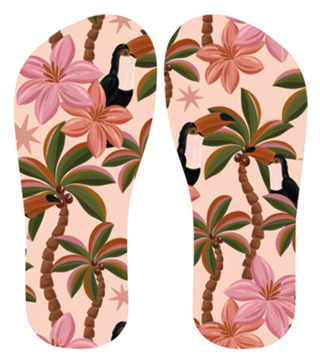 Tucanos ao Entardecer Tropical