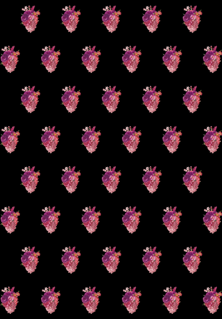 Blooming Roses Heart