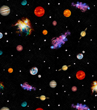 Cosmic Spring Floral Universe