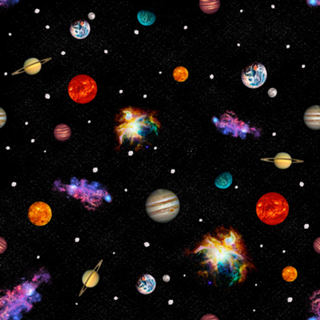 Cosmic Spring Floral Universe