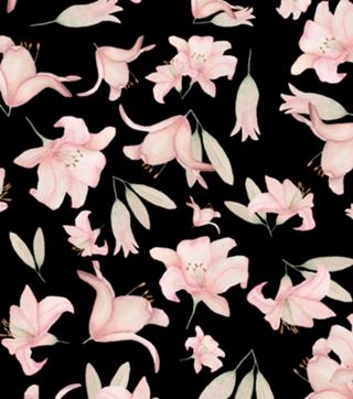 Floral (fundo preto)